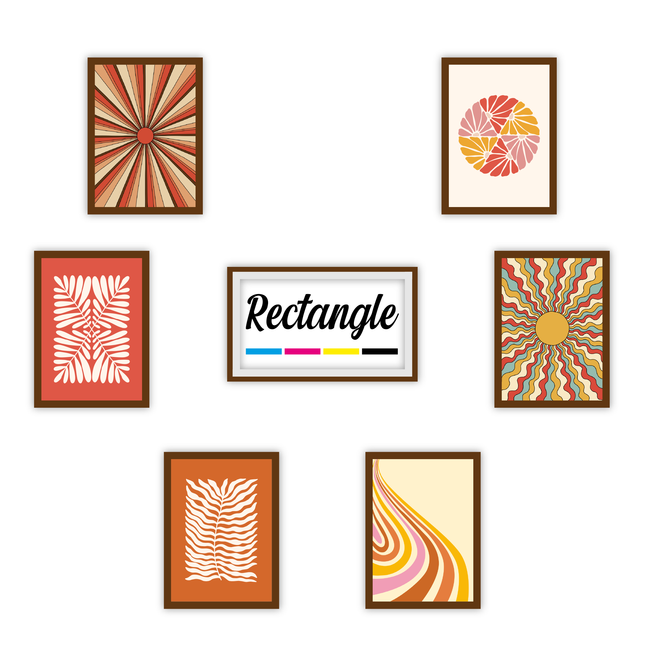 Rectangle.lb Rectangle frame customized cadre print photo illustrator lebanon frame.lb